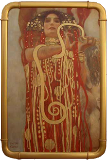 Hygeia by Gustav Klimt 1907